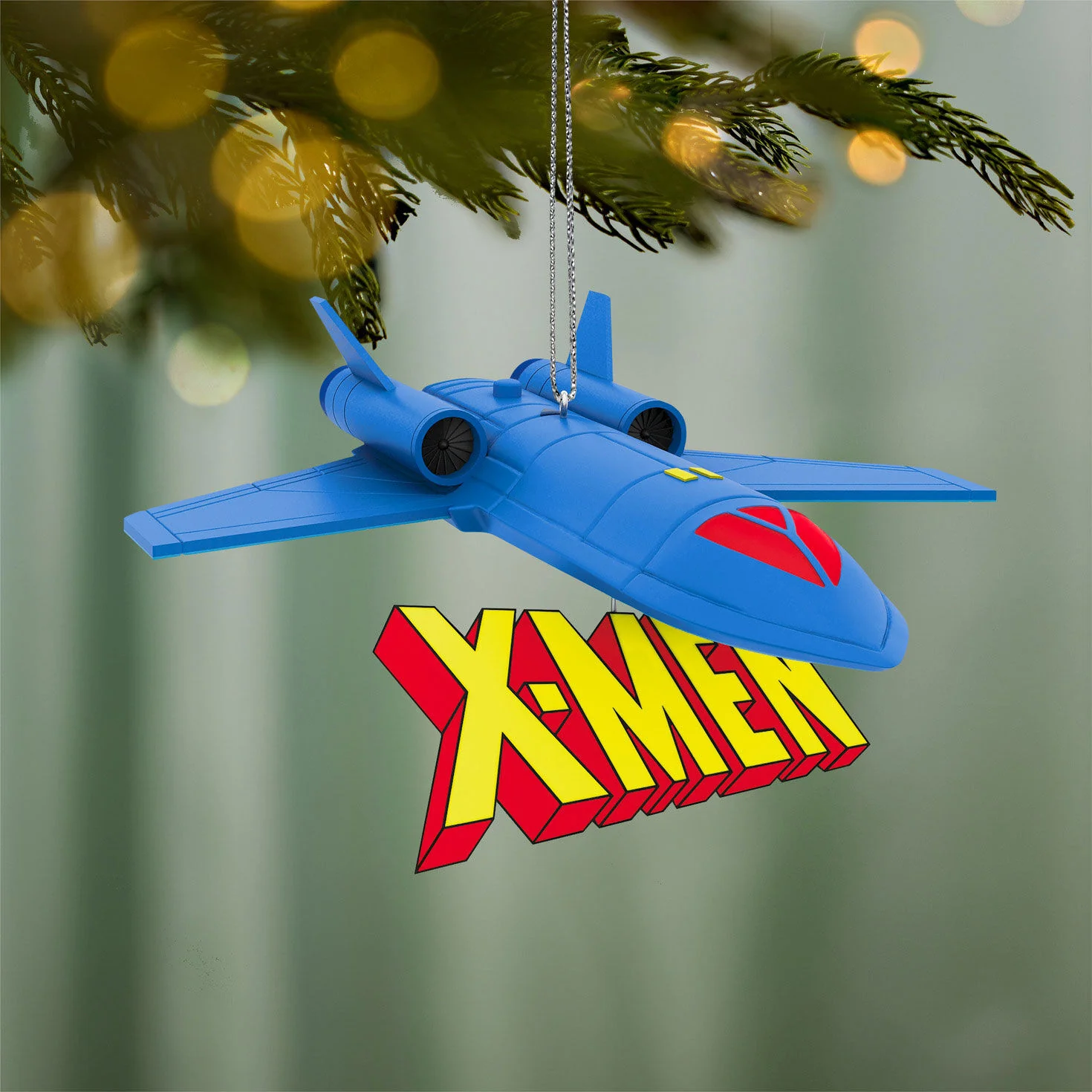 Marvel Studios X-Men ’97 The Blackbird With Sound — 2026 Hallmark Keepsake Christmas Ornament - Image 2