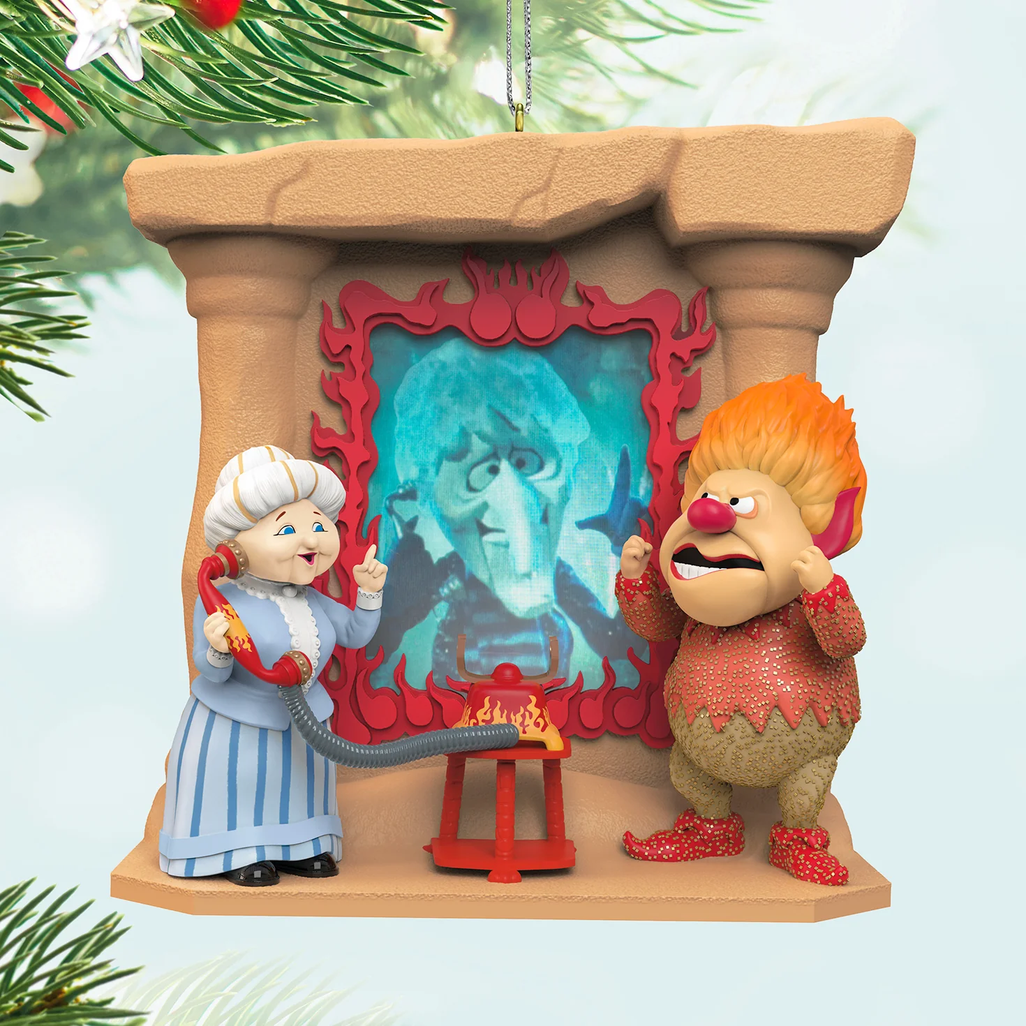 The Year Without a Santa Claus™ Hello? This is Mrs. Claus — 2026 Hallmark Keepsake Christmas Ornament - Image 2