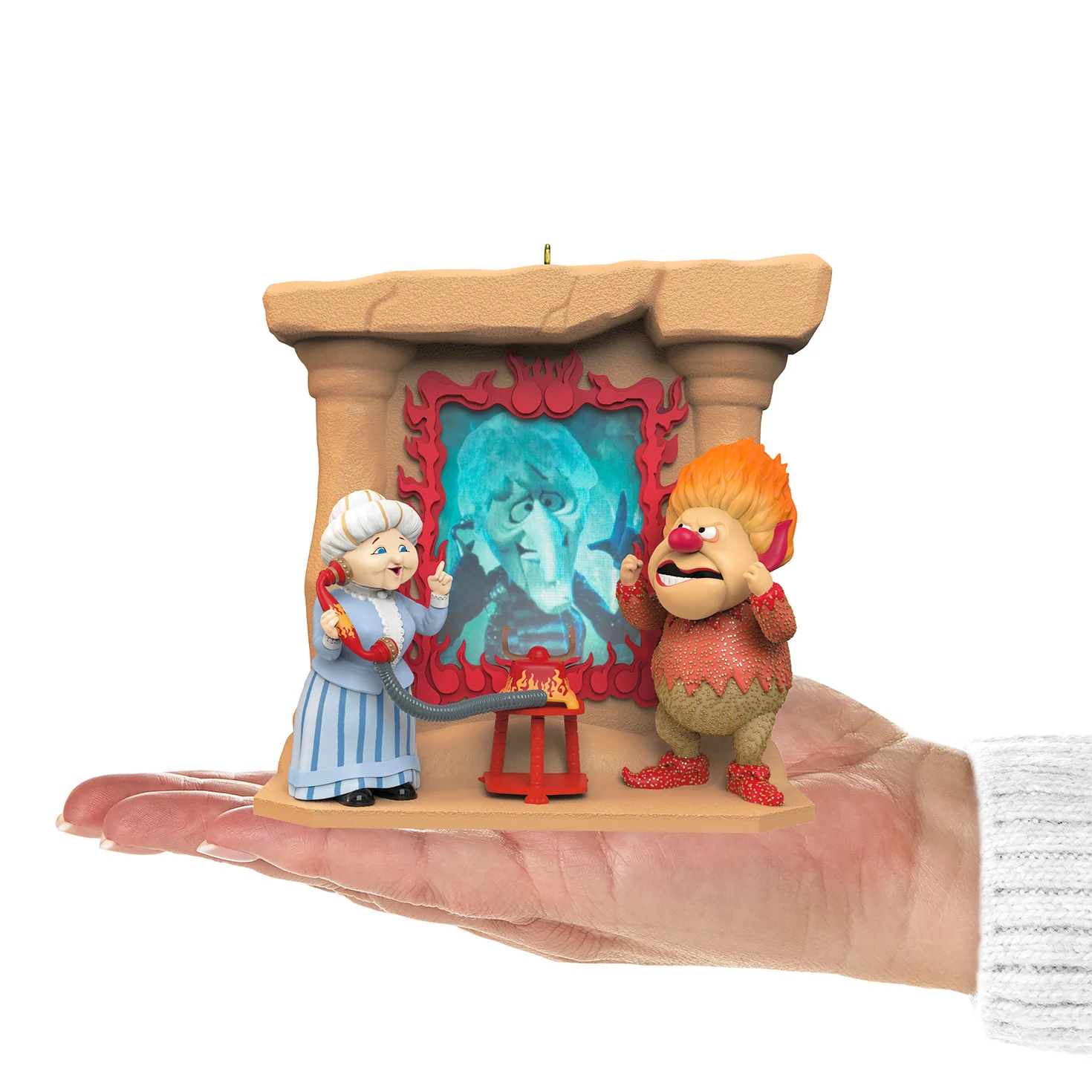 The Year Without a Santa Claus™ Hello? This is Mrs. Claus — 2026 Hallmark Keepsake Christmas Ornament - Image 3