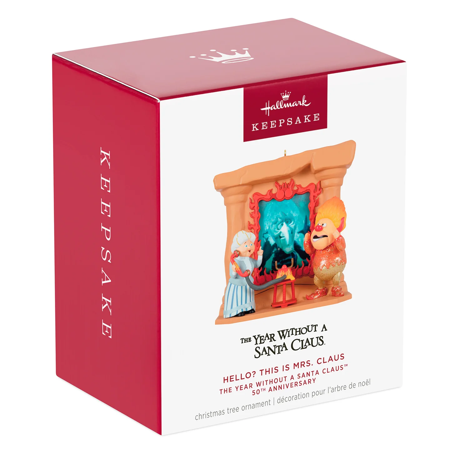 The Year Without a Santa Claus™ Hello? This is Mrs. Claus — 2026 Hallmark Keepsake Christmas Ornament - Image 7