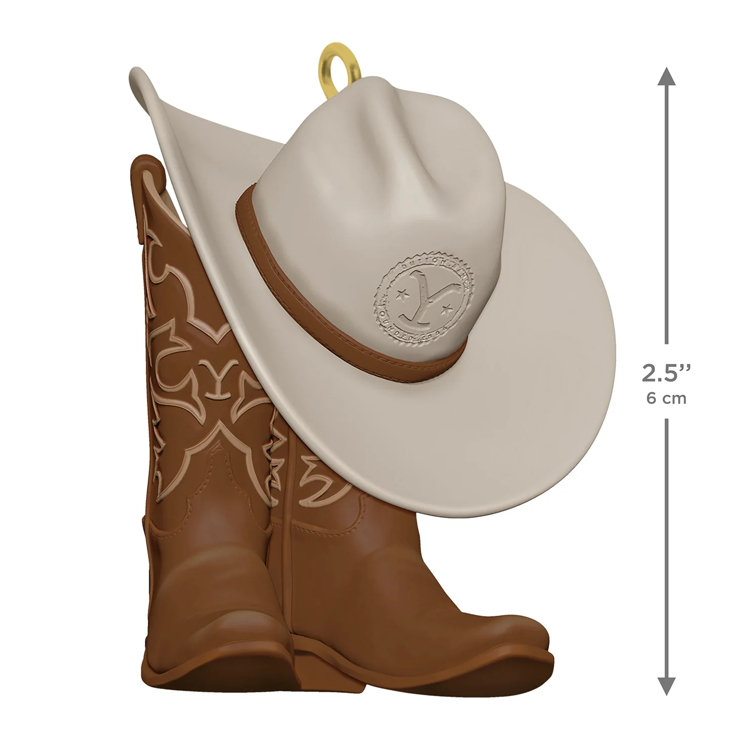 Yellowstone Wear the Brand — 2026 Hallmark Keepsake Christmas Ornament - Image 6