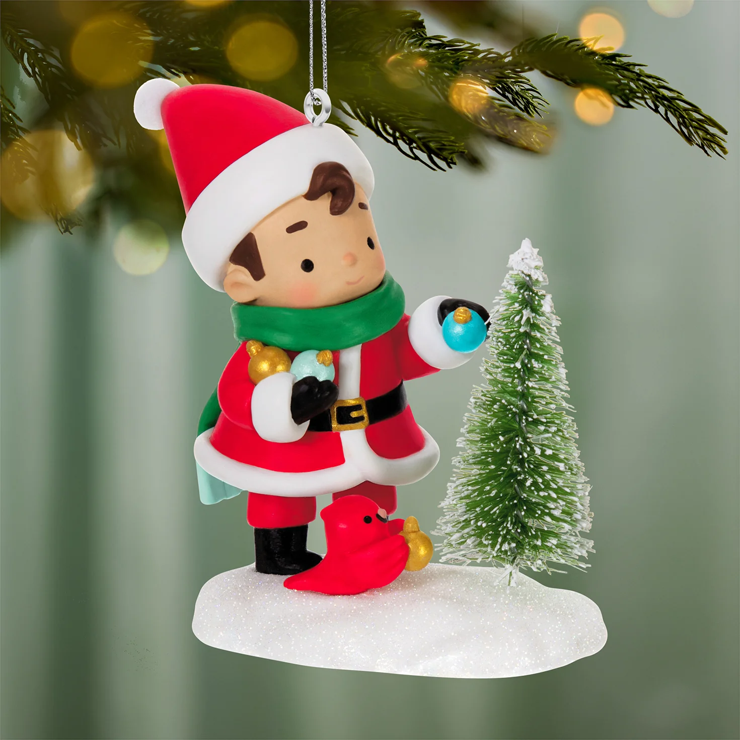 Young Santa, 5th in the Series — 2026 Hallmark Keepsake Christmas Ornament - Image 2