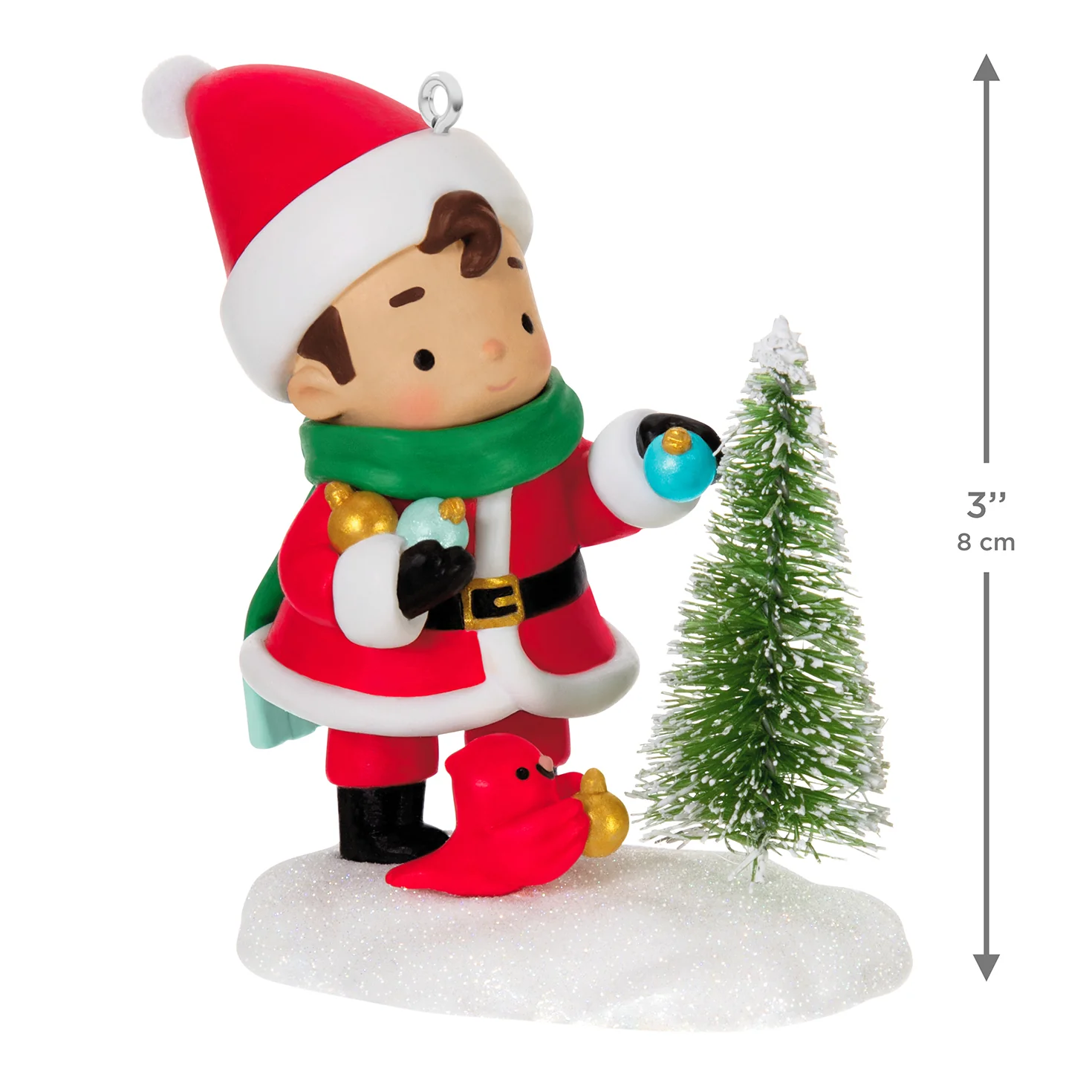 Young Santa, 5th in the Series — 2026 Hallmark Keepsake Christmas Ornament - Image 6