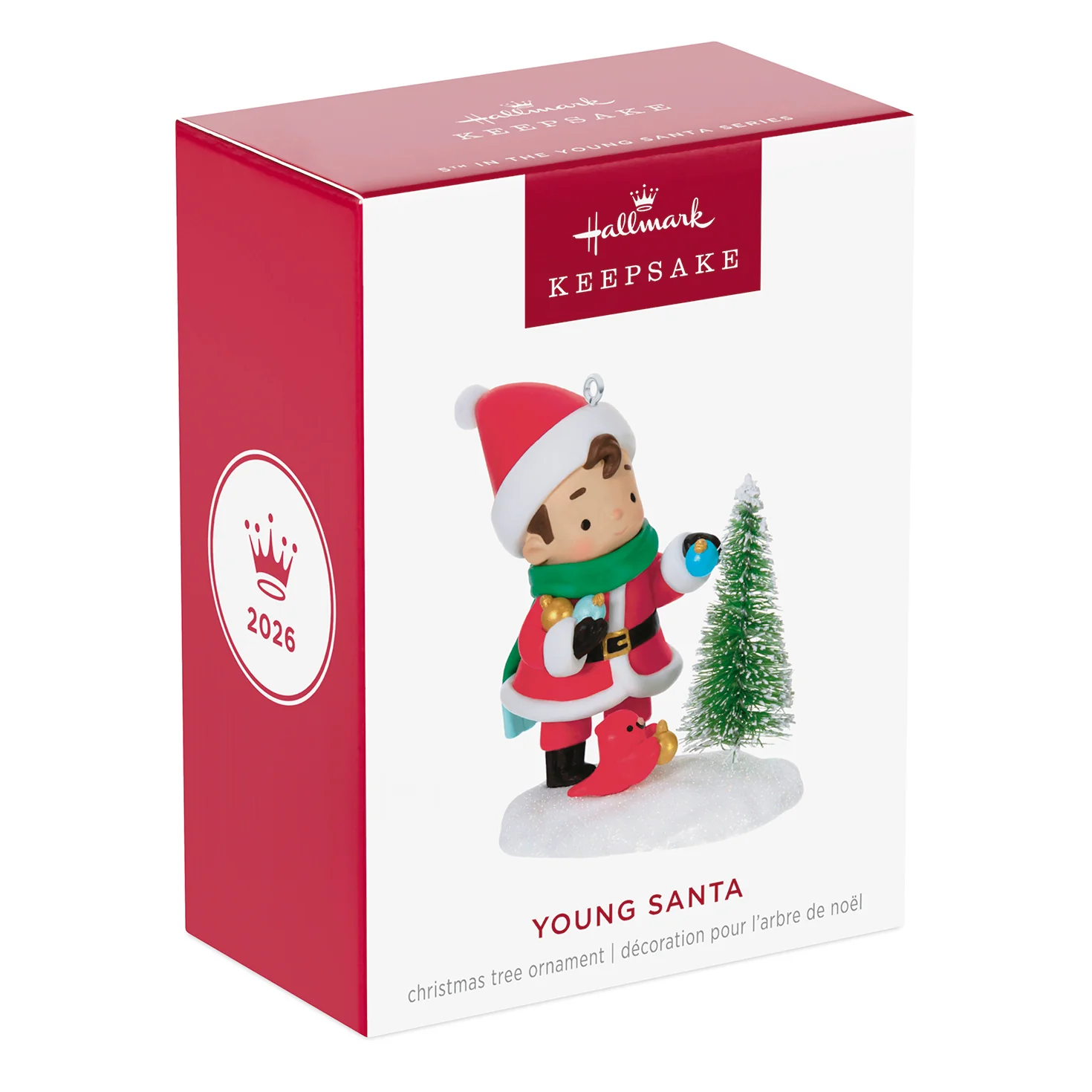 Young Santa, 5th in the Series — 2026 Hallmark Keepsake Christmas Ornament - Image 7